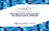 Programa Anual de Evaluación 2020 - Yucatán