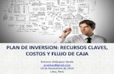 PLAN DE INVERSION: RECURSOS CLAVES, COSTOS Y FLUJO DE …