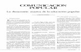 COMUNICACION POPULAR - Chasqui. Revista Latinoamericana de ...