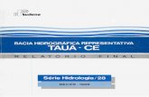 Bacia hidrografica representativa de Taua-CE : relatorio final