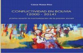 CONFLICTIVIDAD EN BOLIVIA