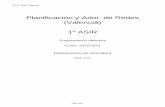 Planificación y Adm. de Redes (Valencià) (1º ASIR)