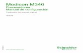 Modicon M340 - Procesadores - Manual de configuración