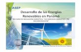 Energias Renovables en Panamá 2016 - ARIAE