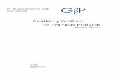 Gestión y Análisis de Políticas Públicas