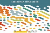 Memoria Anual 2018 - IDAE