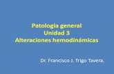 Patología general Unidad 3 Alteraciones hemodinámicas