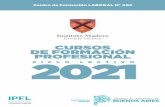 CURSOS DE FORMACIÓN PROFESIONAL 2021