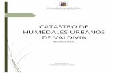 CATASTRO DE HUMEDALES URBANOS DE VALDIVIA