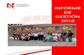 INFORME DE GESTIÓN 2016 - Uninavarra