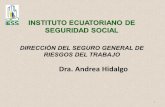 Dra. Andrea Hidalgo - CIP