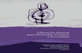 Educación Musical para Preescolar, Primaria y Secundaria