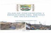 PLAN DE PREVENCIÓN Y REDUCCIÓN DEL RIESGO DE DESASTRES