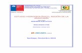 ESTUDIO HIDROGEOLÓGICO, REGIÓN DE LA ARAUCANÍA