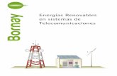 Energías Renovables en sistemas de Telecomunicaciones