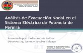 Análisis de Evacuación Nodal en el Sistema Eléctrico de ...