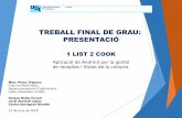 TREBALL FINAL DE GRAU: PRESENTACIÓ