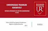 UNIVERSIDAD FRANKLIN ROOSEVELT