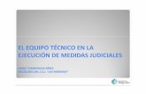 EJECUCIÓN DE MEDIDAS JUDICIALES