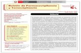 Boletín de Farmacovigilancia y Tecnovigilancia