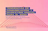 TENDENCIAS DE COMUNICACIÓN Y MARKETING DIGITAL …