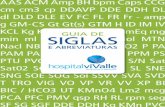 Guia de siGlas - Hospital viValle