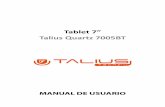 Tablet 7” Talius Quartz 7005BT - Tienda Online de ...