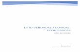 LITIO VERDADES TECNICAS-ECONOMICAS