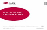 GUÍA DEL USUARIO LM-X410AS - LG