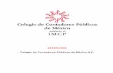 ESTATUTOS Colegio de Contadores Públicos de México A.C.
