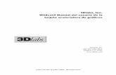 3Dlabs, Inc. Wildcat4 Manual del usuario de la tarjeta ...