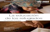La educación de los refugiados - ACNUR - La Agencia de la ...