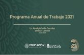 Programa Anual de Trabajo 2021 - Gob