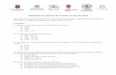 Olimpiada de Química de Castilla y León año 2018