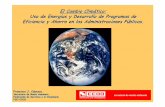 El Cambio Climático: Uso de Energías y Desarrollo de ...