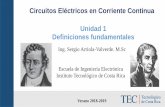 Circuitos Eléctricos en Corriente Continua Unidad 1 ...