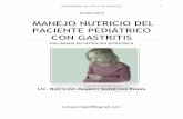 MANEJO NUTRICIO DEL PACIENTE PEDIÁTRICO CON …