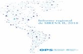 Informe regional de SIREVA II, 2018