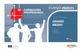 OFERTA FORMATIVA CURSO 2020/21 FP FORMACIÓN 2 …