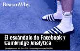 El escándalo de Facebook y Cambridge Analytica