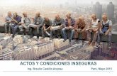 ACTOS Y CONDICIONES INSEGURAS - Material Educativo