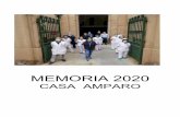 Memoria Casa Amparo 2020 - zaragoza.es