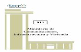 013 Ministerio de Comunicaciones, Infraestructura y Vivienda