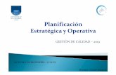 Planificación Estratégica y Operativa