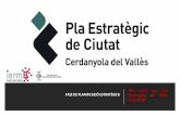 FASE DE PLANIFICACIÓ ESTRATÈGICA - Cerdanyola del Vallès