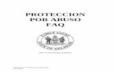PROTECCION POR ABUSO FAQ - Delaware