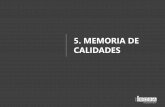 5. MEMORIA DE CALIDADES - LACOOOP