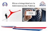 Ética e Integridad en la Administración Pública