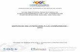 SERVICIO DE ATENCIÓN A LA COMUNIDAD - SAC