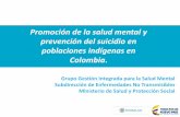 Promoción de la salud mental y prevención del suicidio en ...